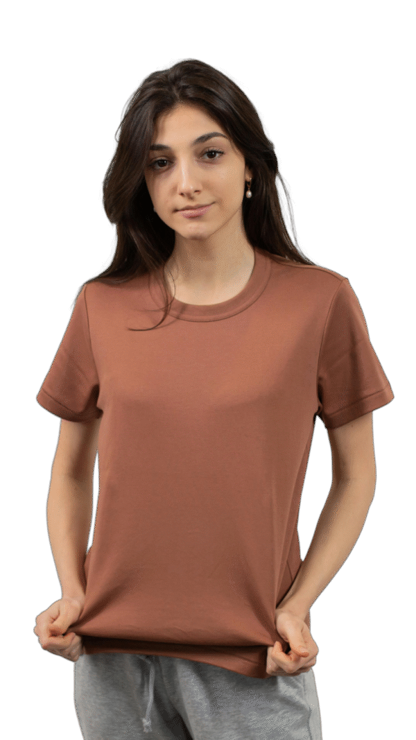orange tee
